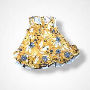 Tommy Bahama Yellow and Blue Floral Dress